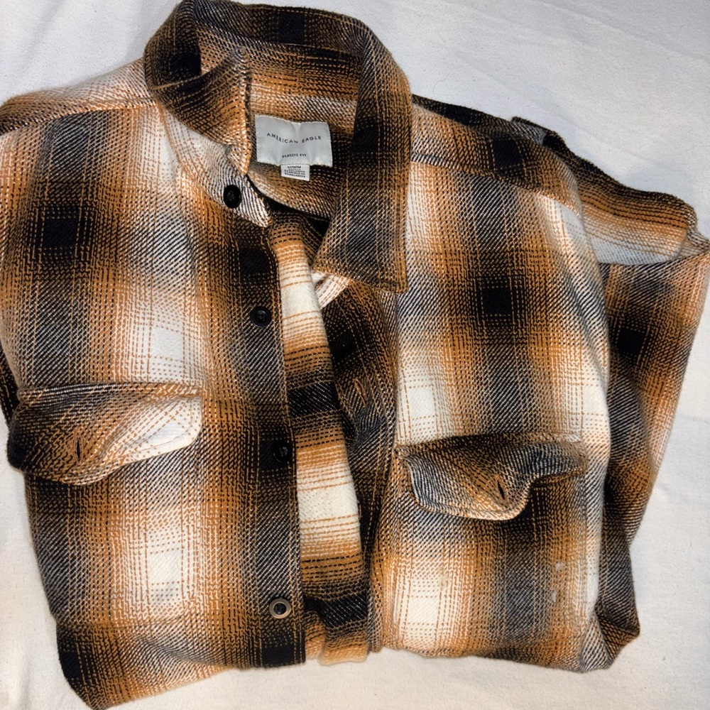 Men’s Flannel Button Down Shirt